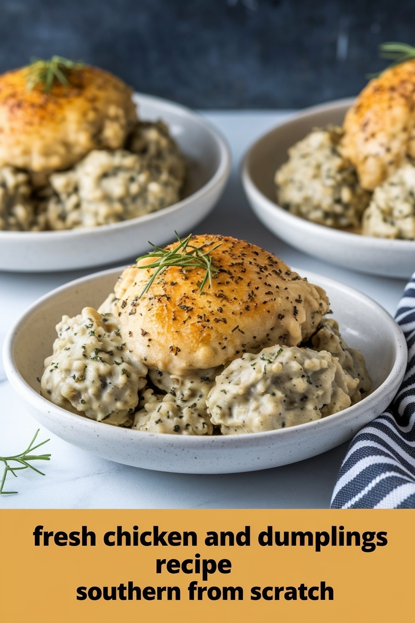 chicken and dumplings recipe southern from scratch