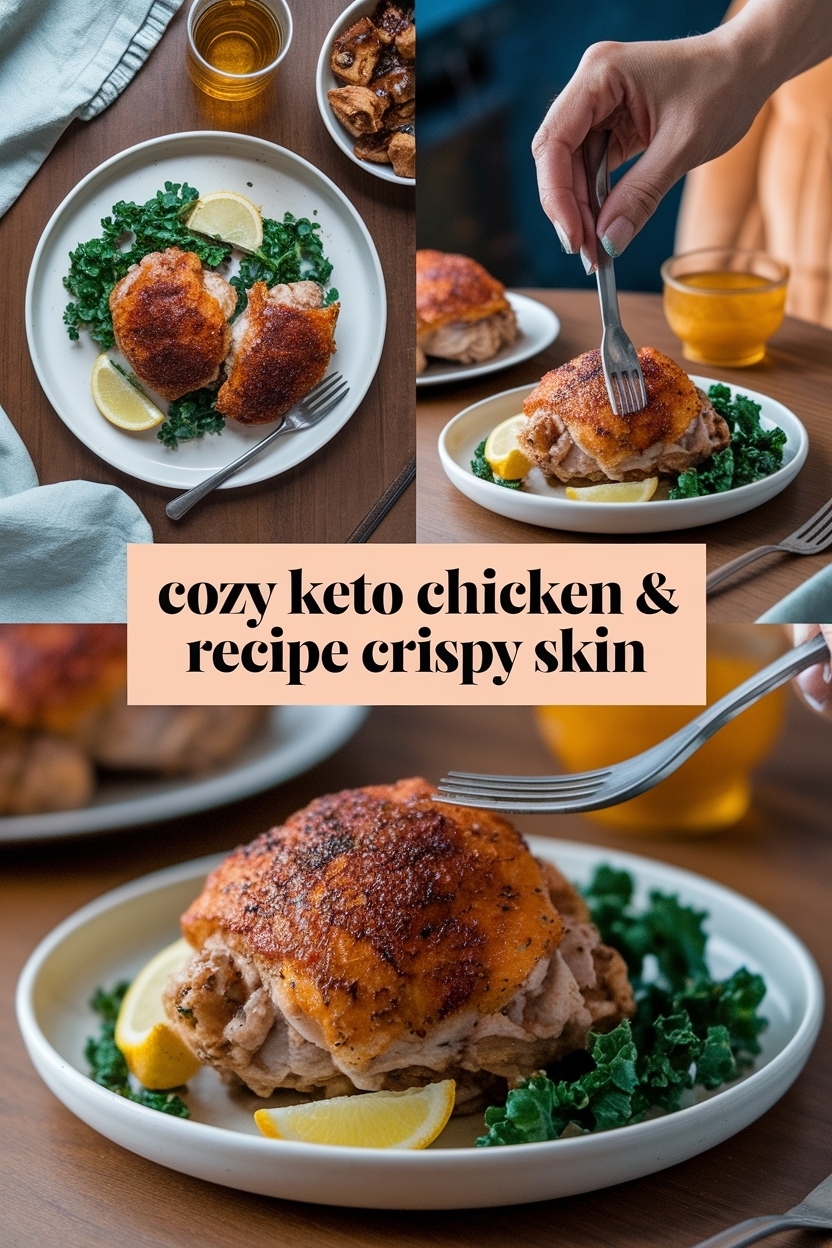 keto chicken thighs recipe crispy skin