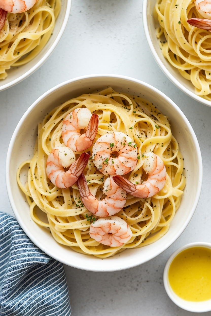 shrimp scampi pasta recipe garlic butter