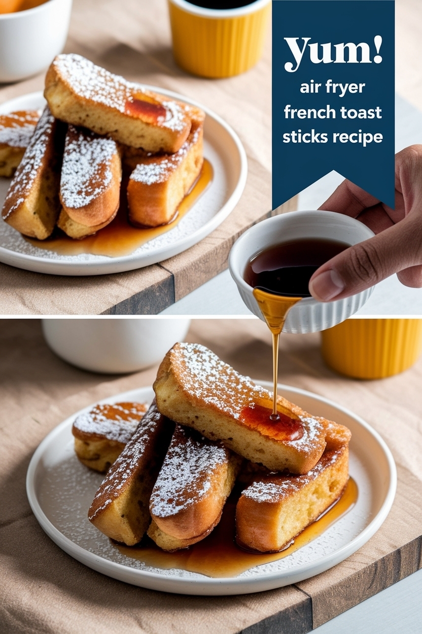 air fryer french toast sticks recipe