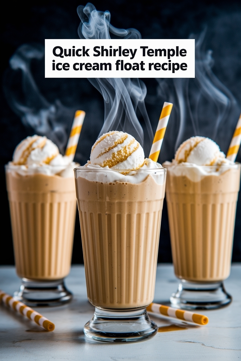 shirley temple ice cream float recipe