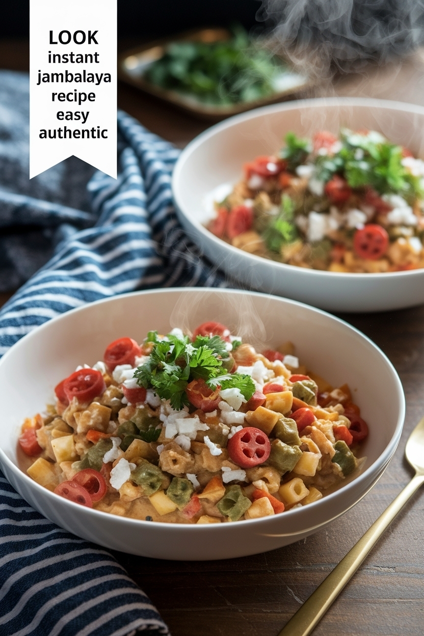 instant pot jambalaya recipe easy authentic