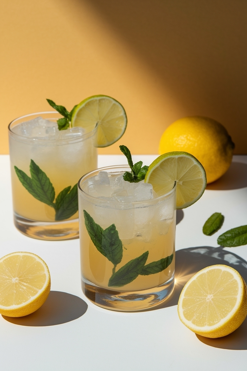 mocktail bar menu lemonade mojito paloma