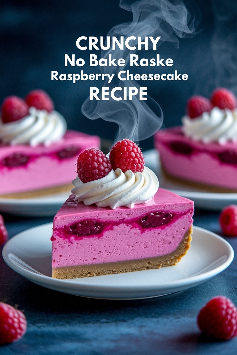 no bake raspberry cheesecake recipe