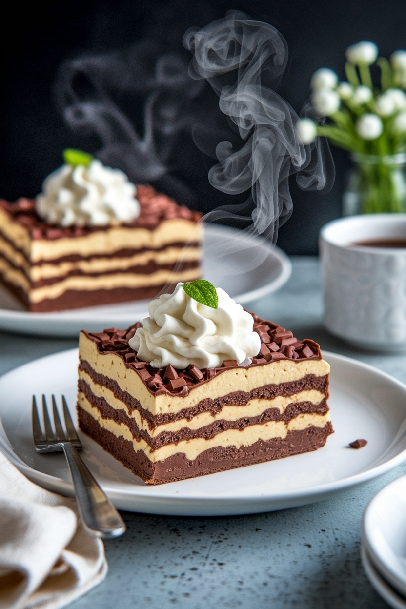 chocolate lasagna recipe no bake dessert
