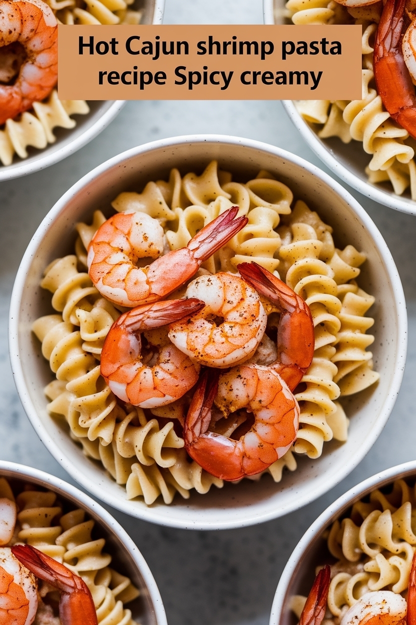 cajun shrimp pasta recipe spicy creamy