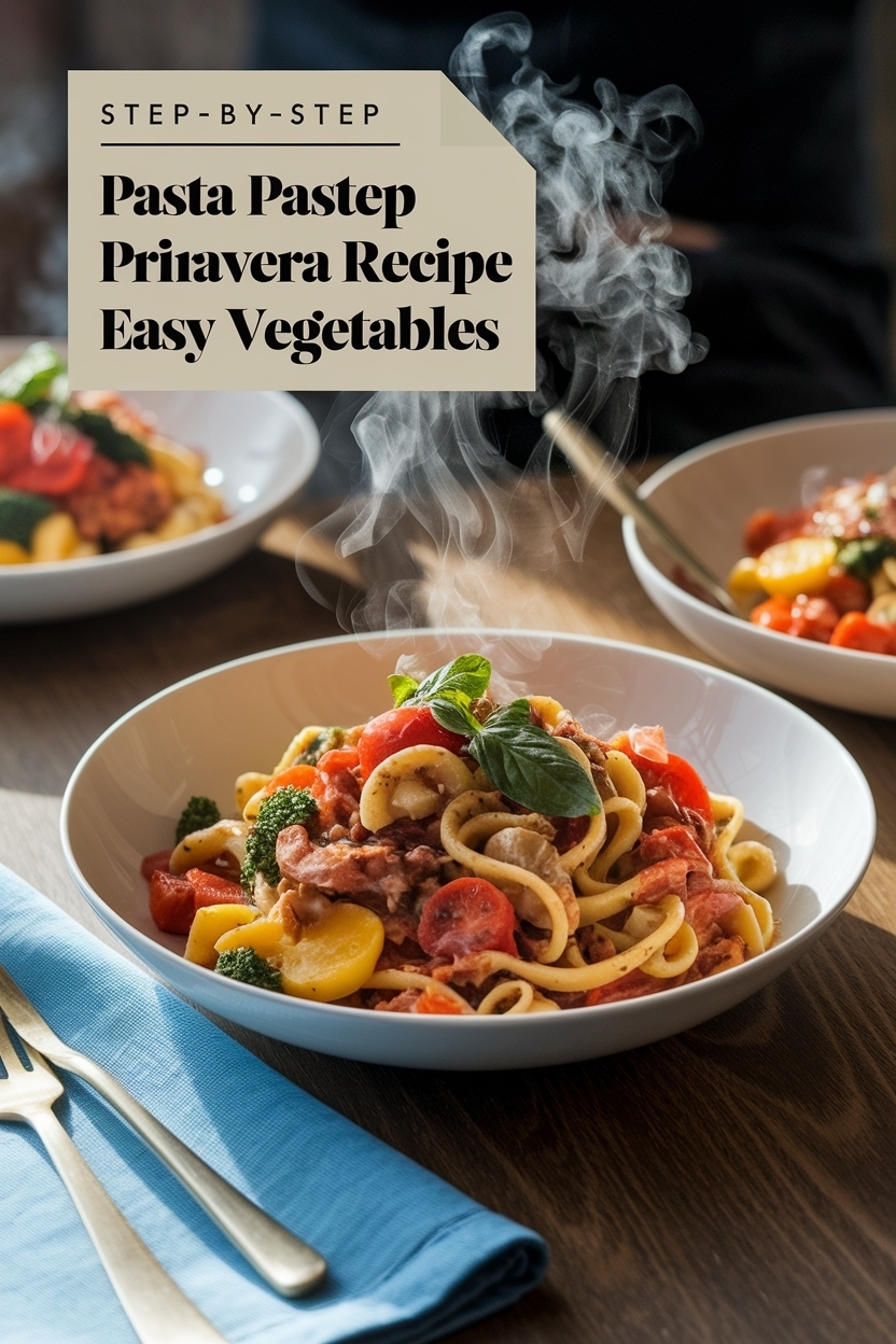 pasta primavera recipe easy vegetables