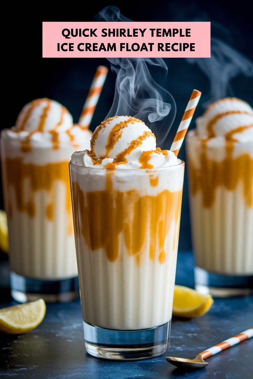 shirley temple ice cream float recipe