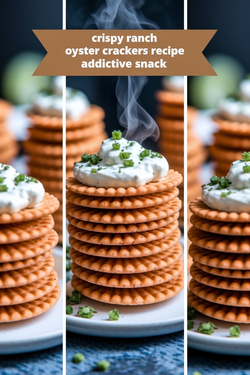 ranch oyster crackers recipe addictive snack