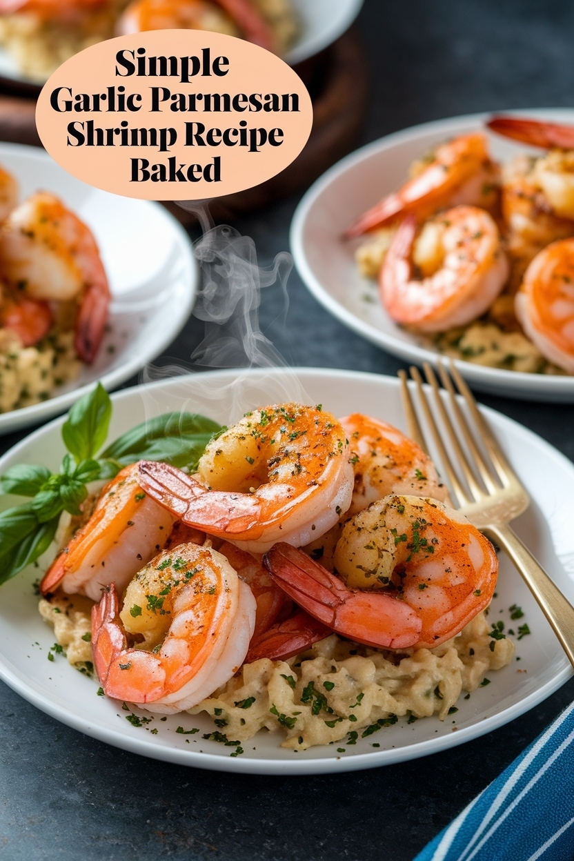 garlic parmesan shrimp recipe baked