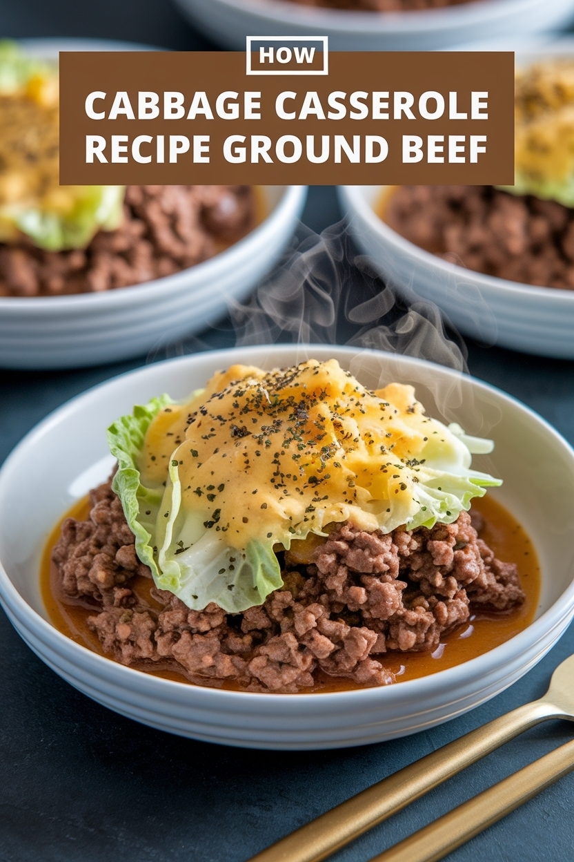 cabbage casserole recipe keto ground beef