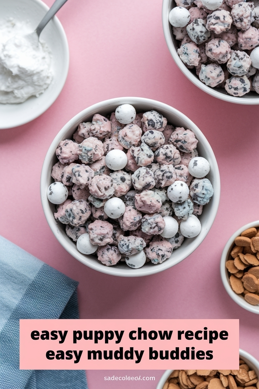 puppy chow recipe easy muddy buddies
