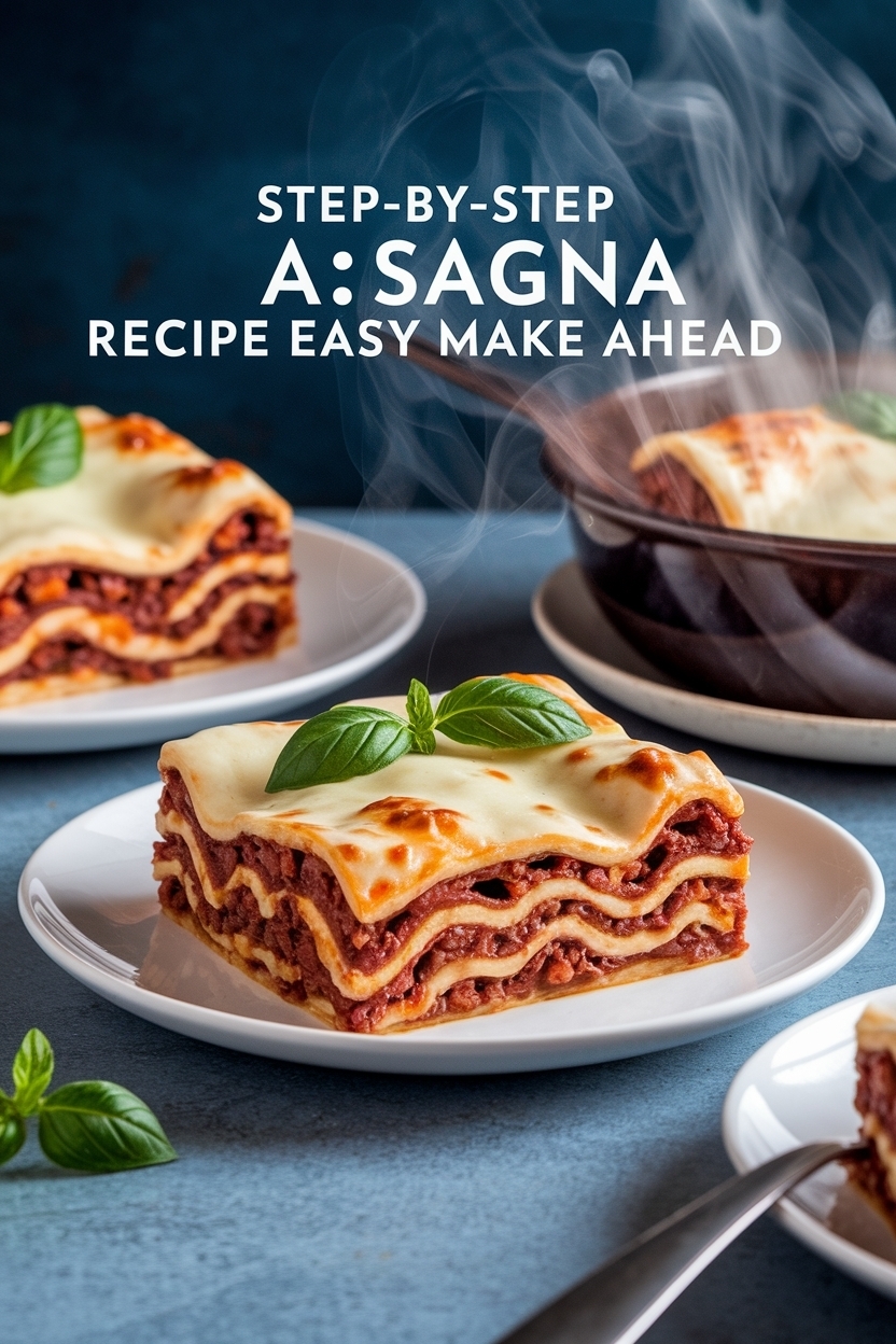 lasagna recipe easy make ahead