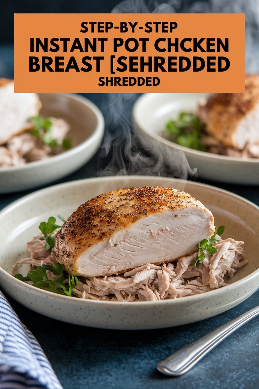 instant pot chicken breast recipes shredded