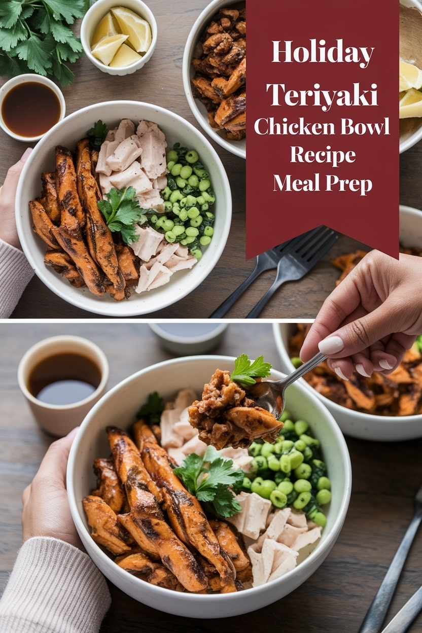 teriyaki chicken bowl recipe meal prep