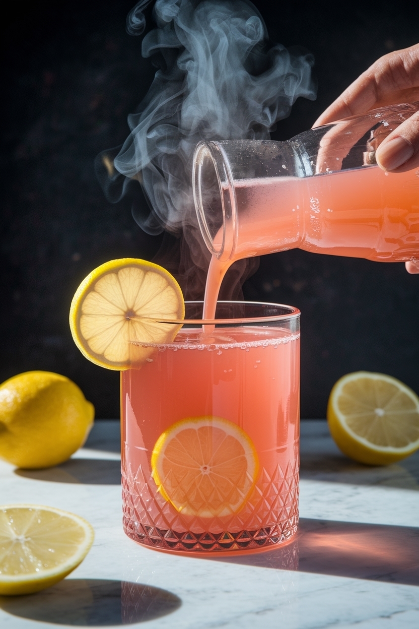 himalayan pink salt lemonade electrolyte