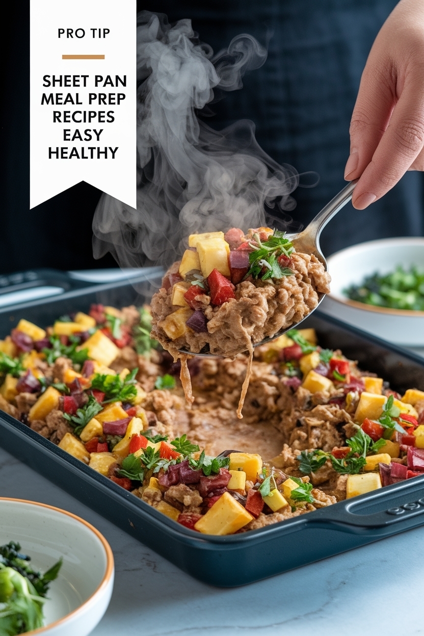 sheet pan meal prep recipes easy healthy