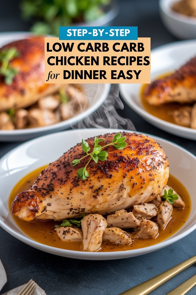 low carb chicken recipes for dinner easy