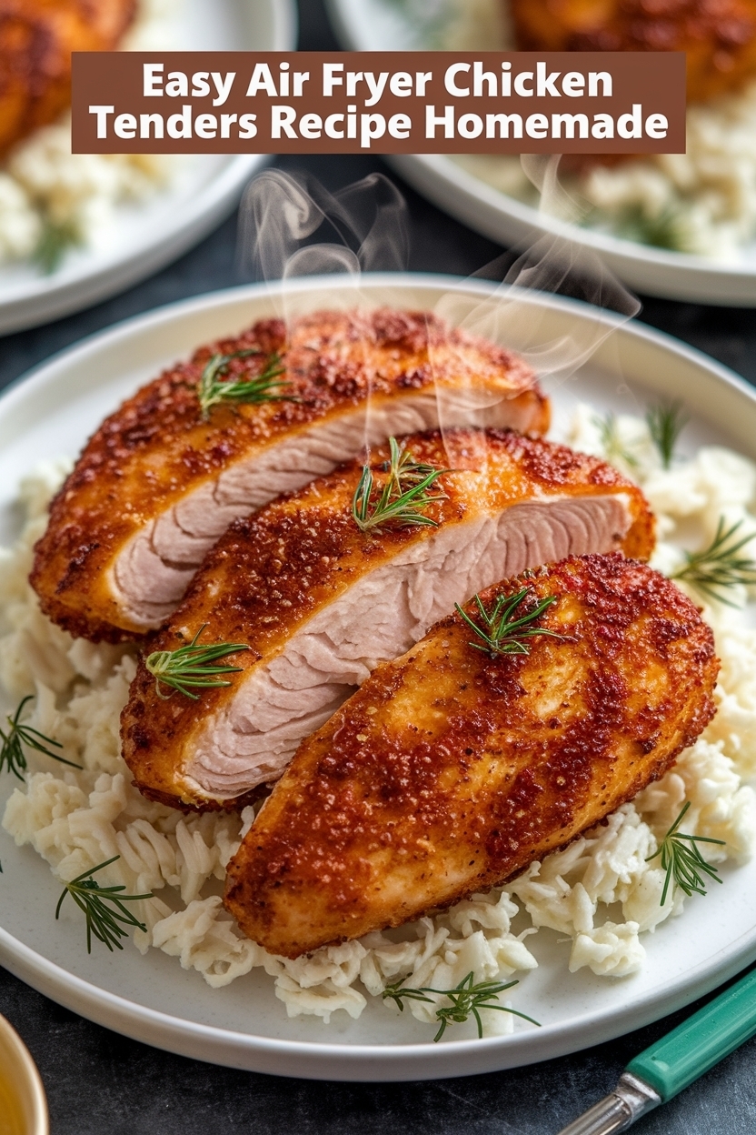 air fryer chicken tenders recipe homemade