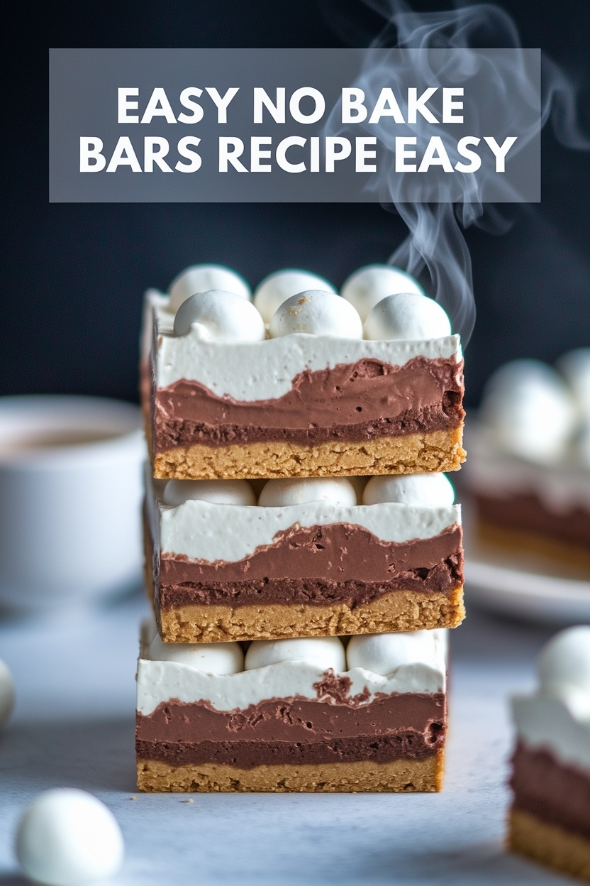 no bake s'mores bars recipe easy