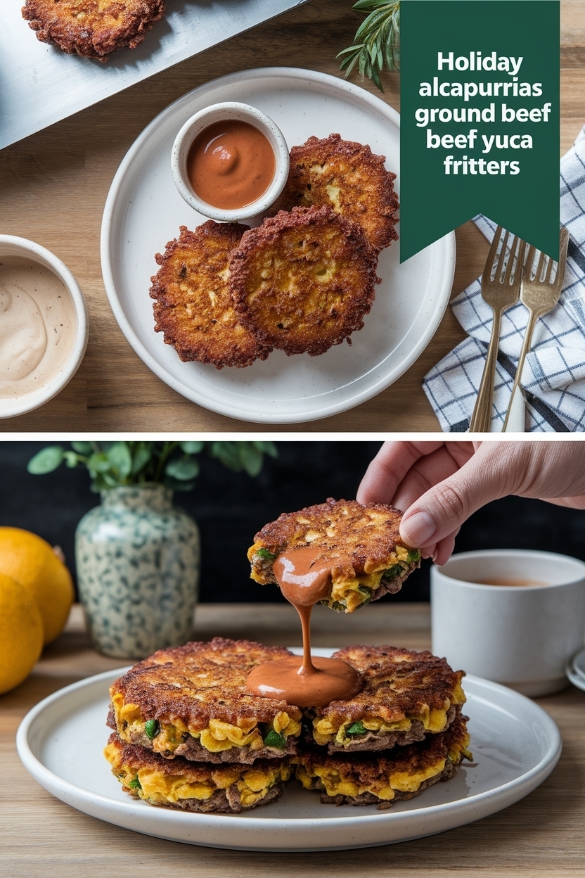 alcapurrias ground beef yuca fritters