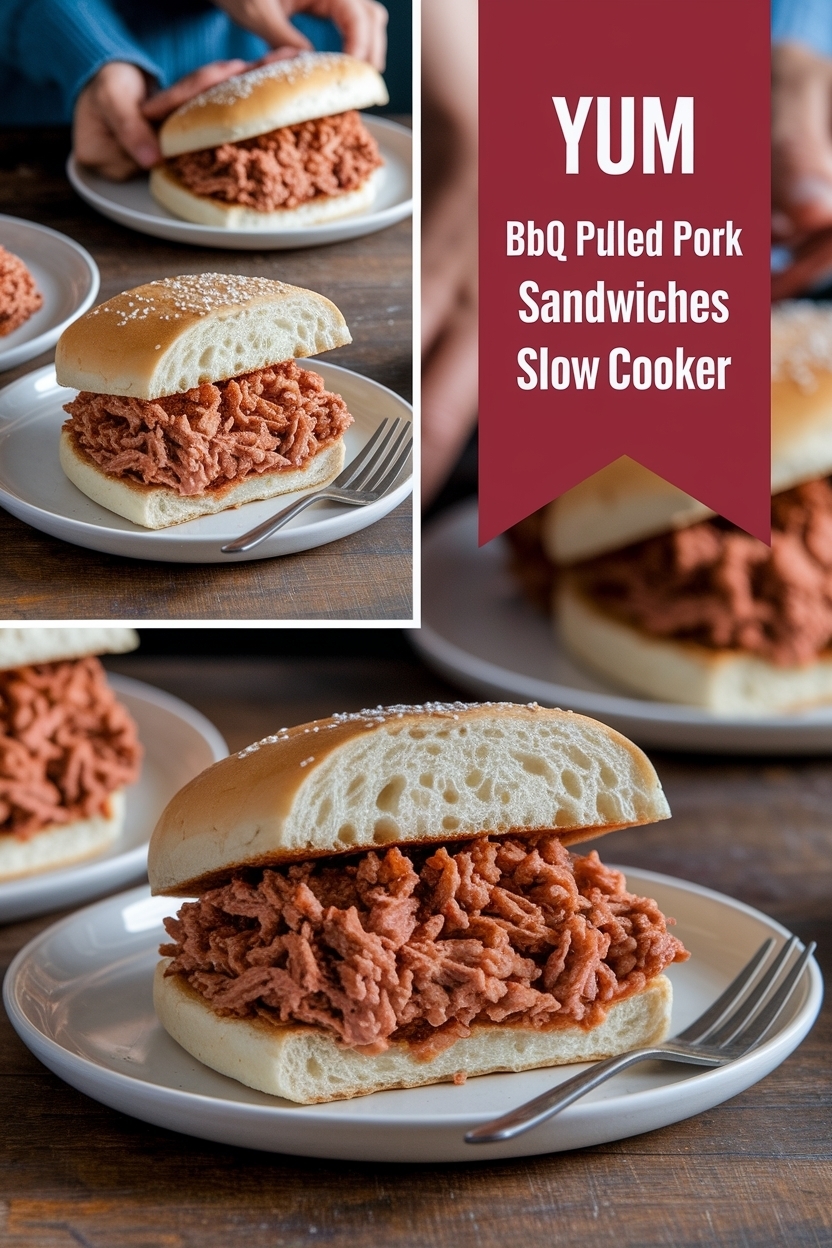 bbq pulled pork sandwiches slow cooker
