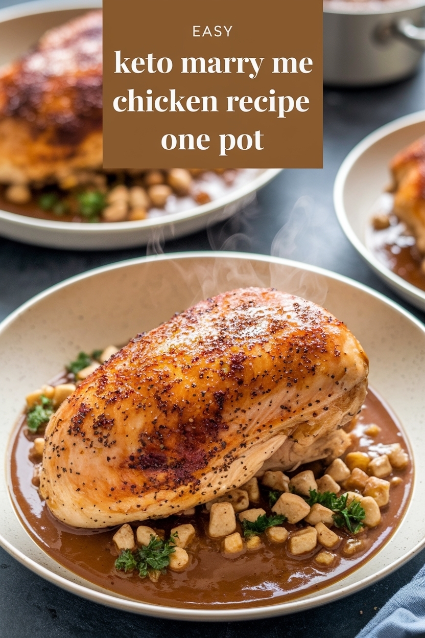keto marry me chicken recipe one pot