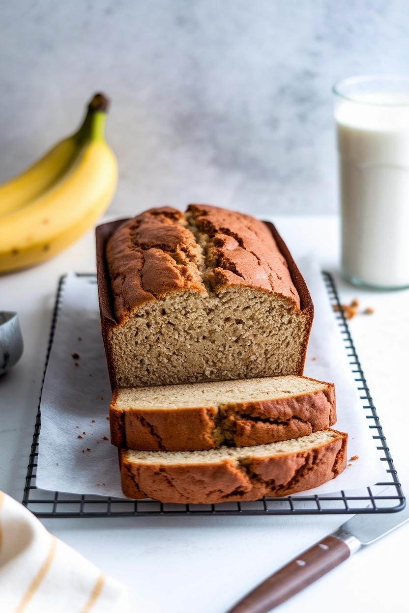 healthy banana bread recipe with greek yogurt