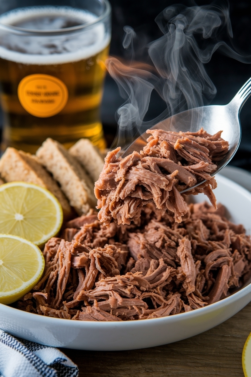crockpot pulled pork recipe root beer