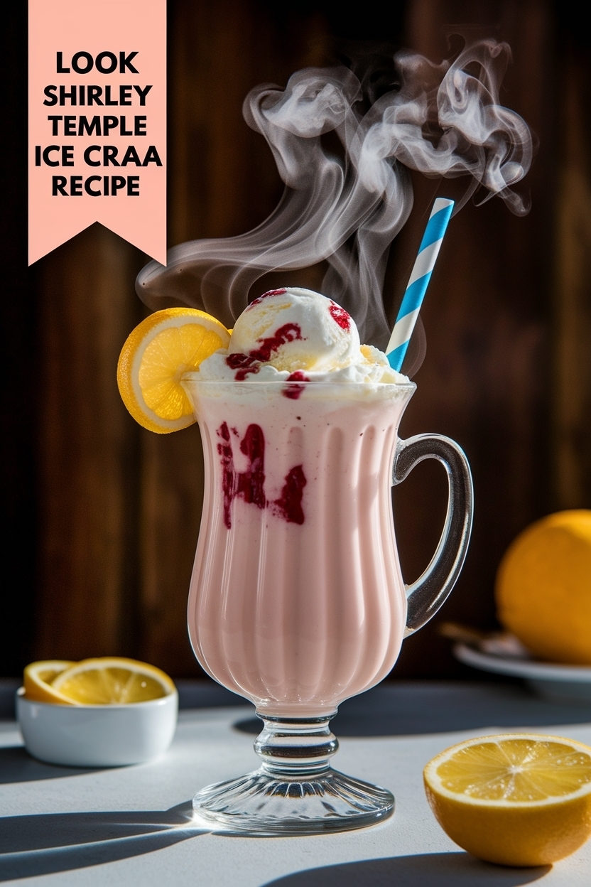 shirley temple ice cream float recipe