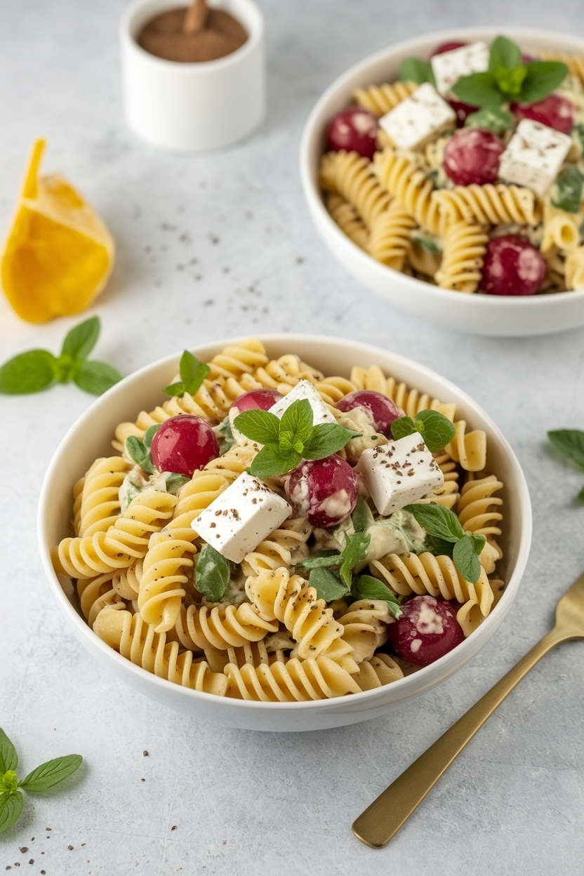 greek pasta salad recipe easy