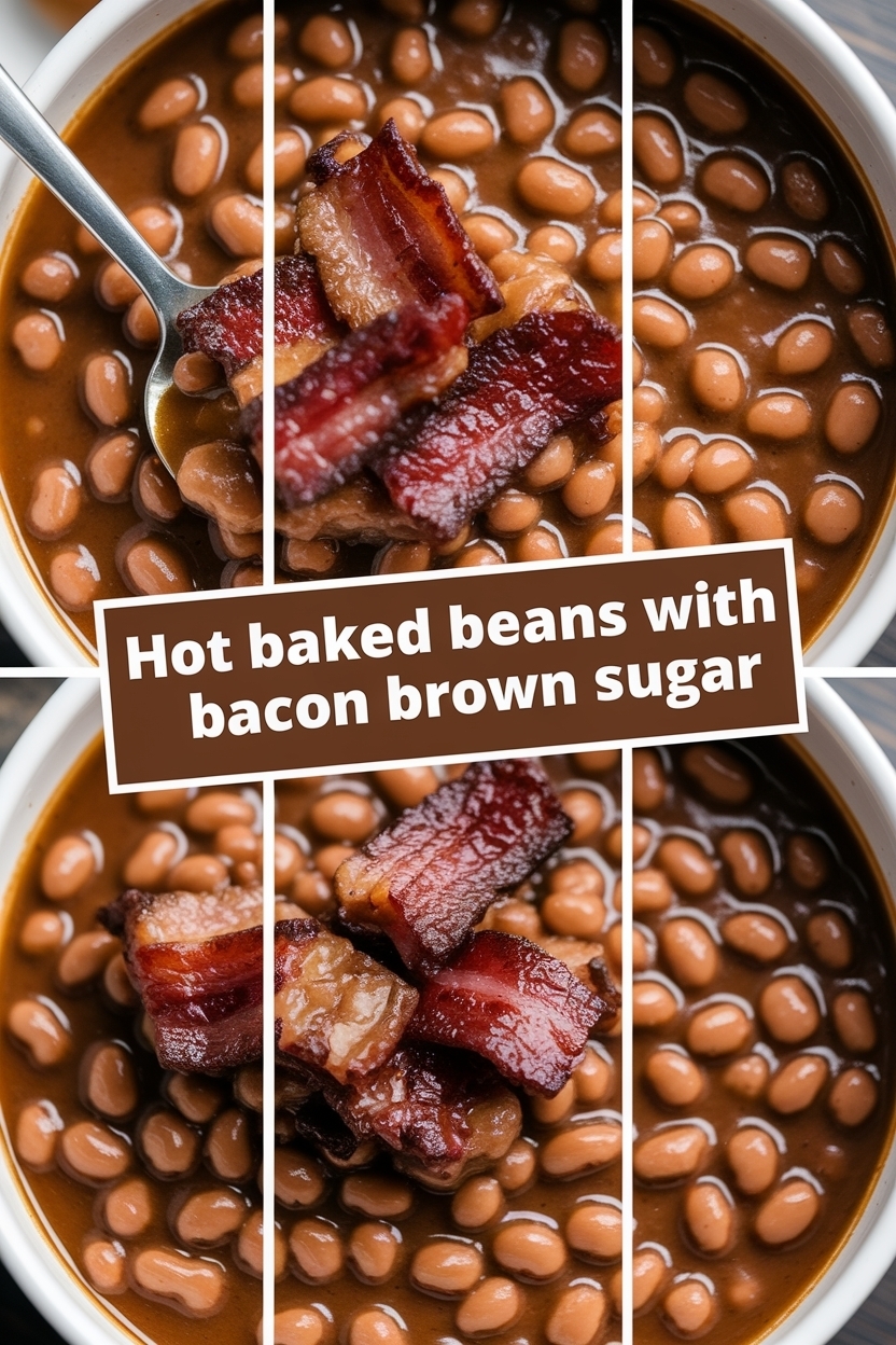 baked beans with bacon brown sugar
