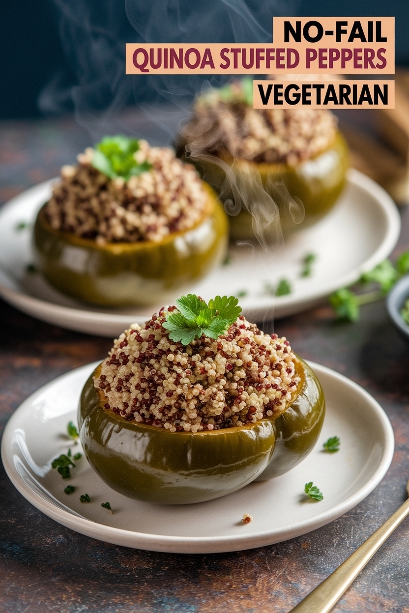 quinoa stuffed peppers vegetarian
