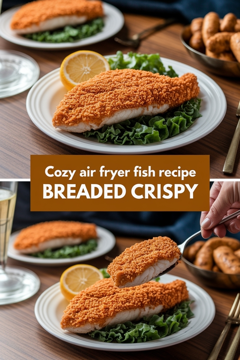 air fryer fish recipe breaded crispy