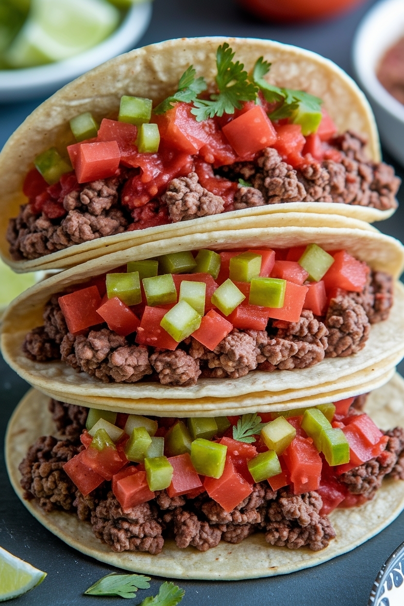 ground beef tacos recipe easy family