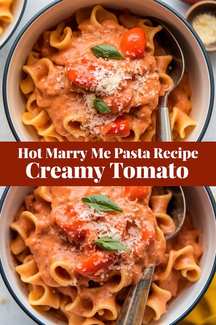 marry me pasta recipe creamy tomato