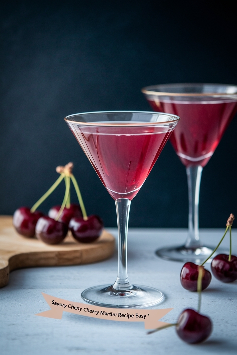 cherry martini recipe easy