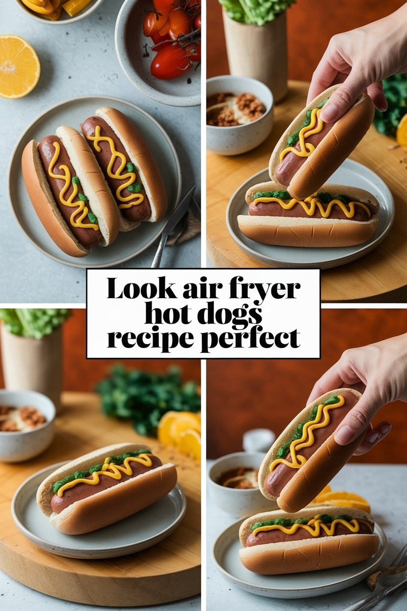 air fryer hot dogs recipe perfect