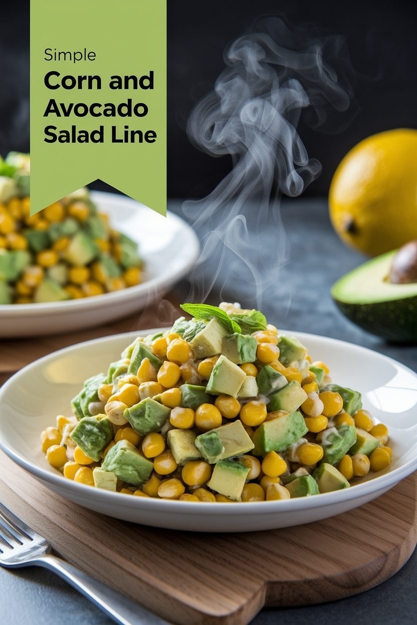 corn and avocado salad lime