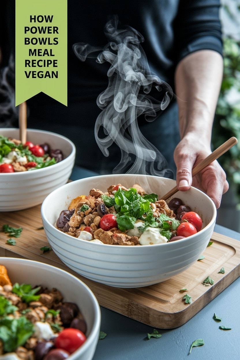 power bowls meal prep recipe vegan