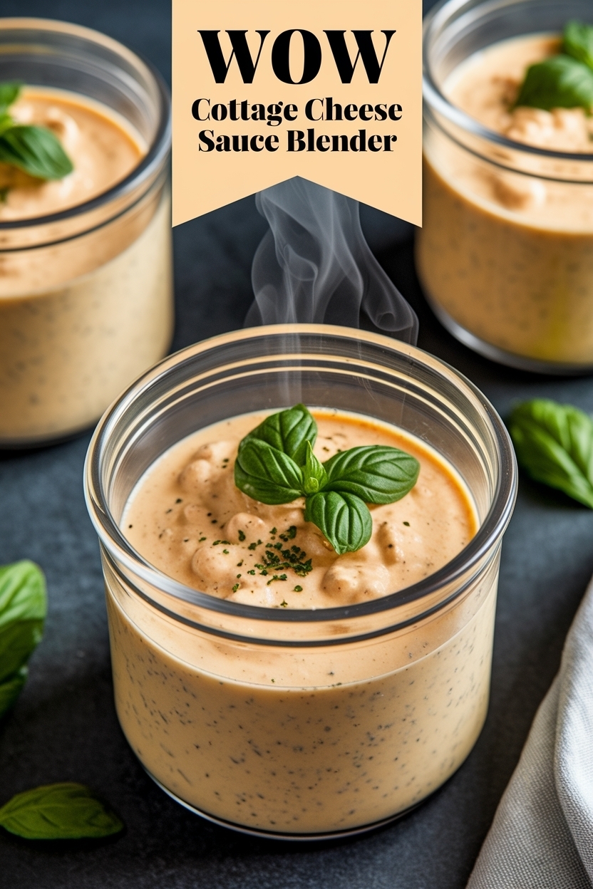 cottage cheese alfredo sauce blender