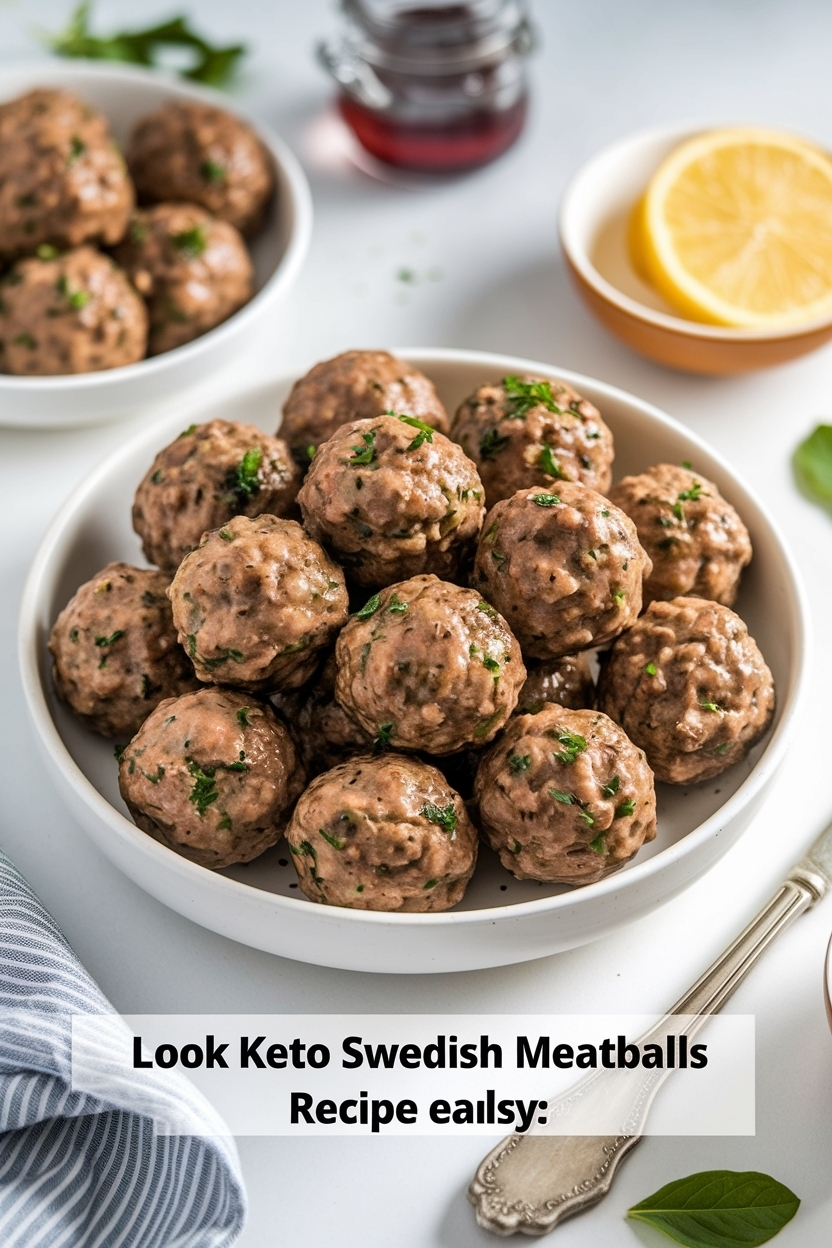 keto swedish meatballs recipe easy