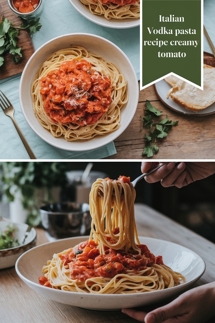 vodka pasta recipe creamy tomato
