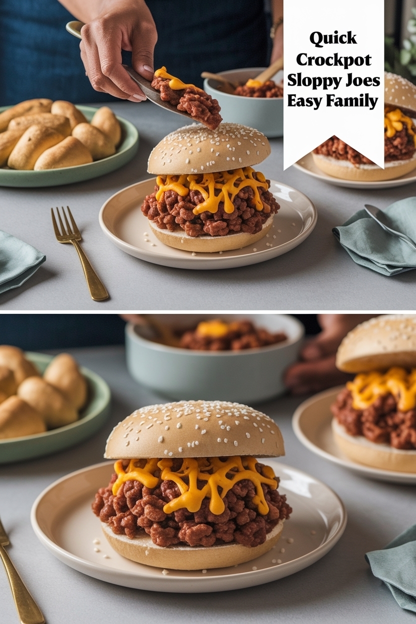 crockpot sloppy joes recipe easy family