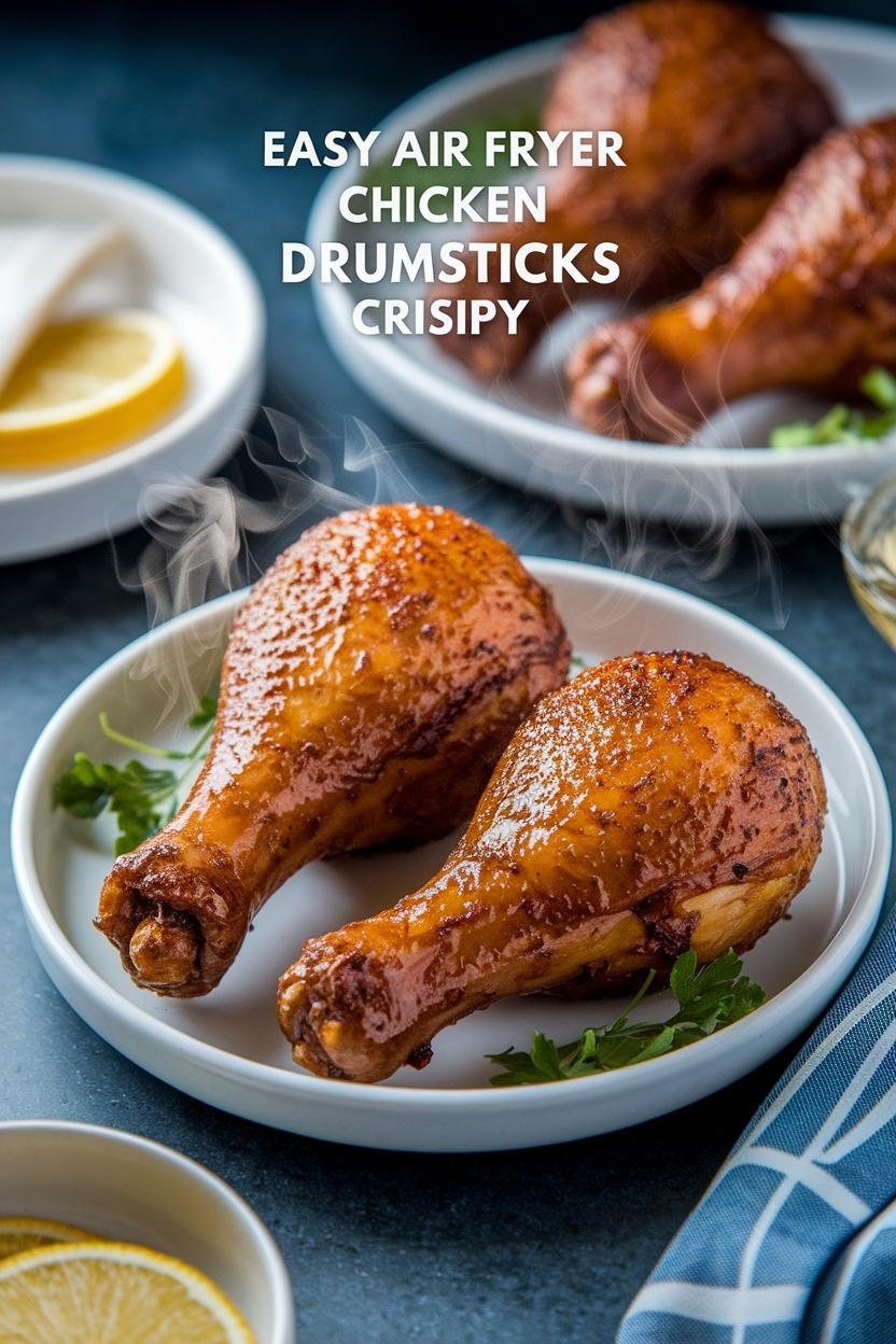 air fryer chicken drumsticks recipe crispy