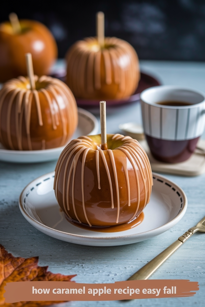 caramel apples recipe easy fall