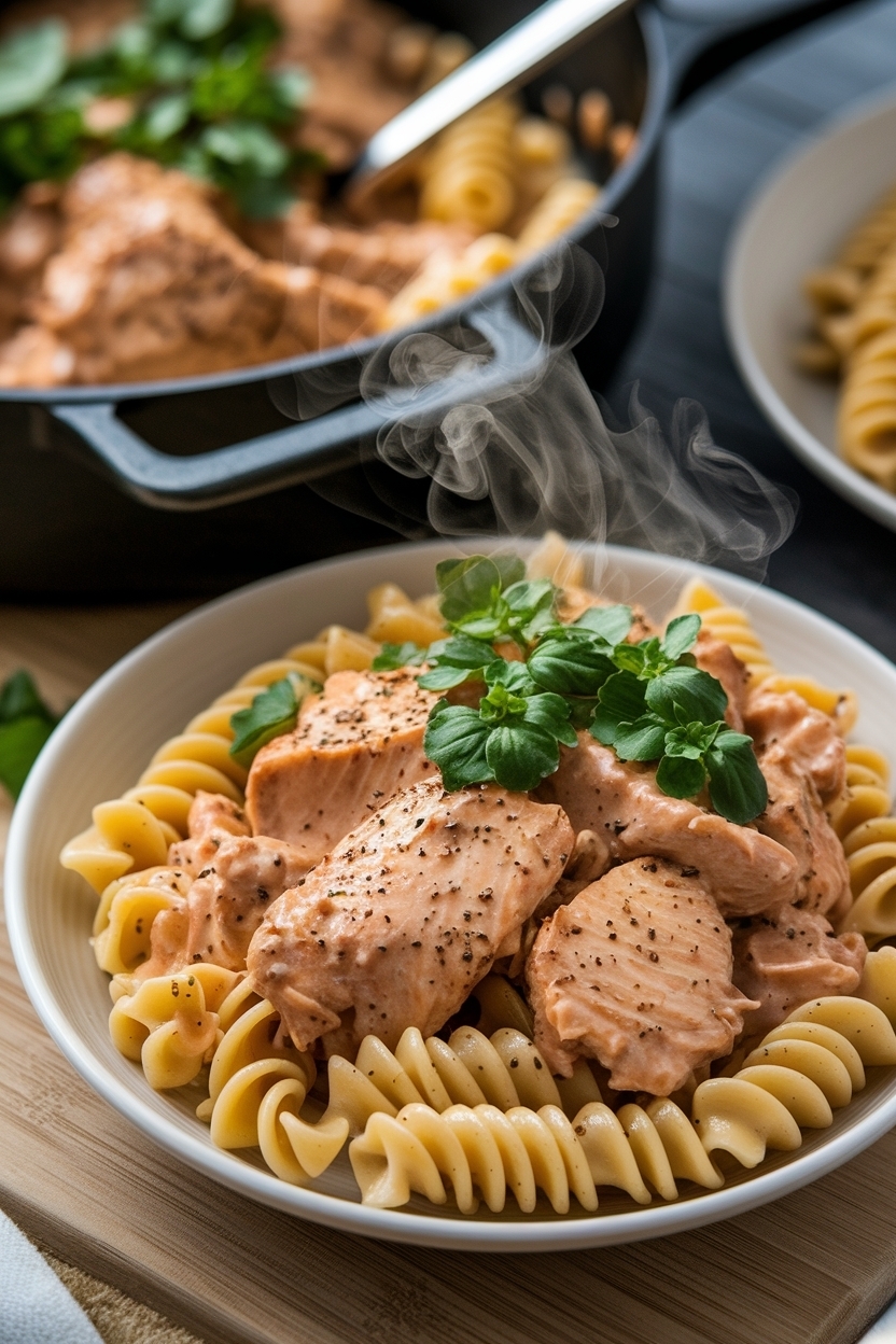 cajun chicken pasta creamy one pot