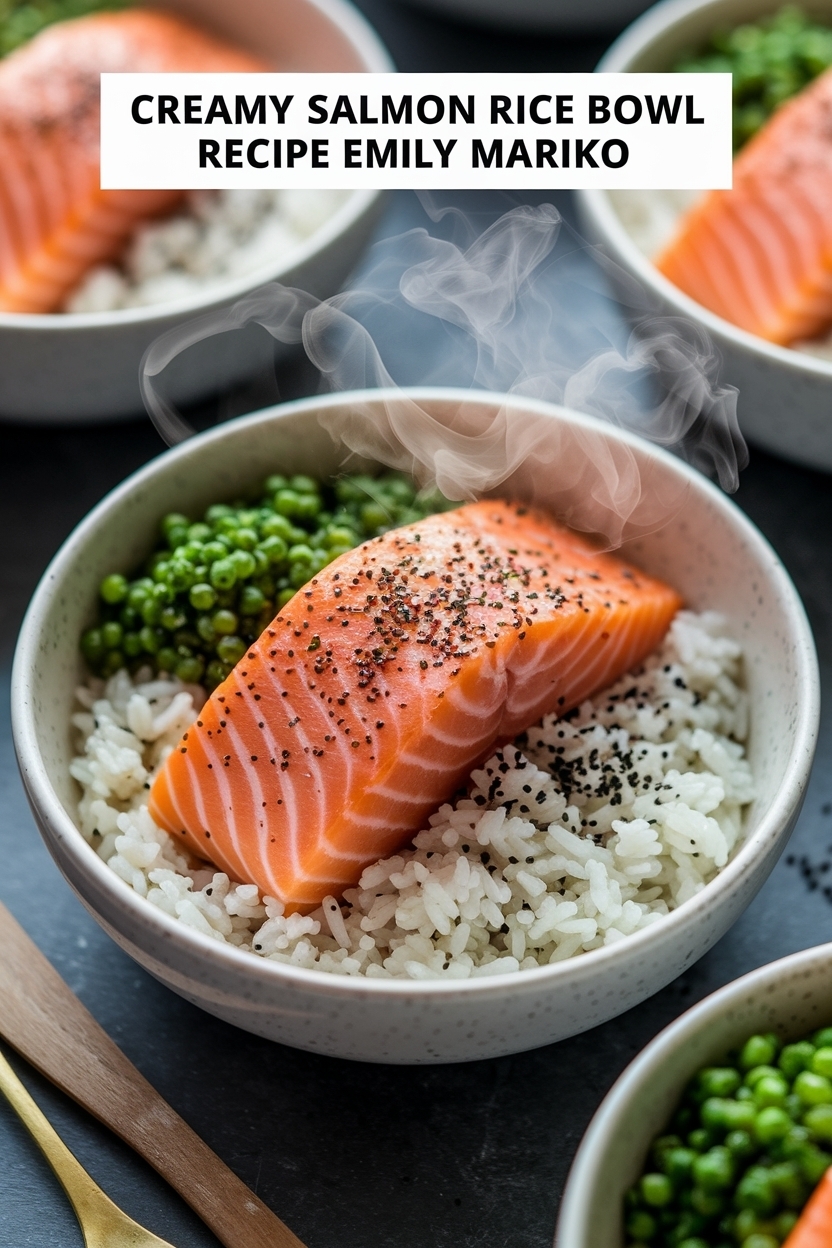 salmon rice bowl recipe emily mariko