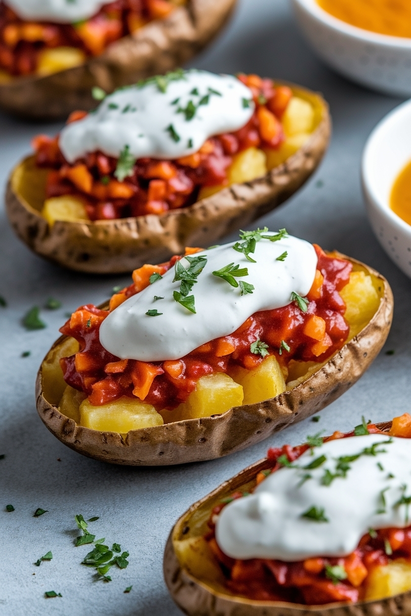 loaded potato skins recipe crispy baked