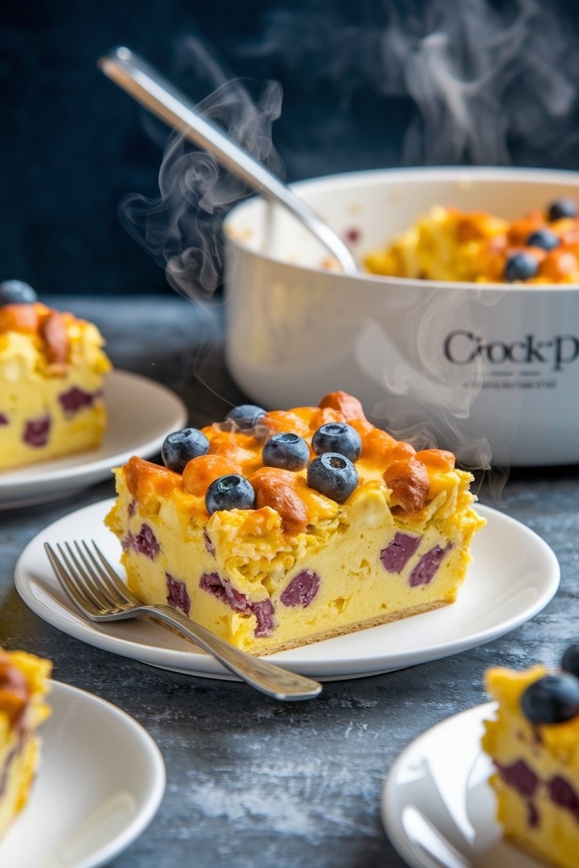 crockpot breakfast casserole overnight